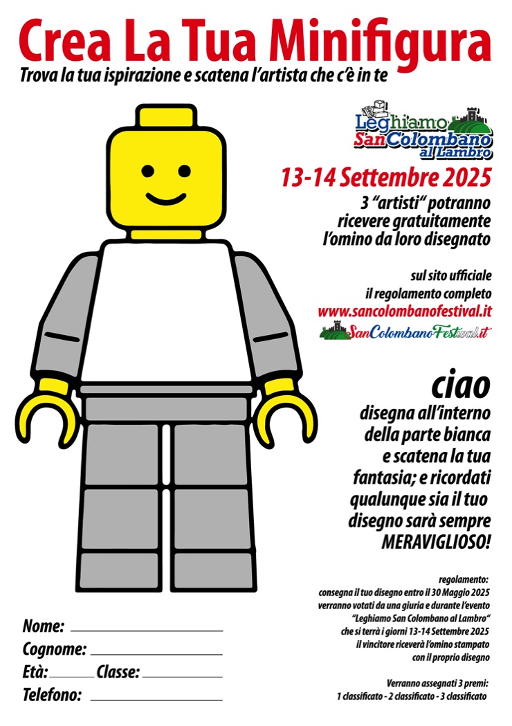 Crea la tua minifig